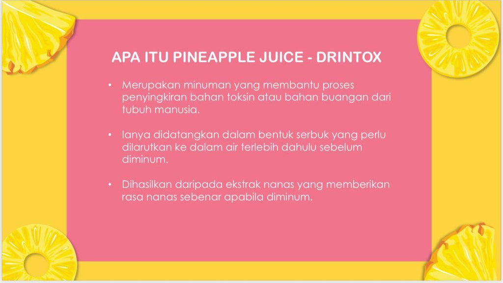 Nilofa Plus Pineapple Drinktox