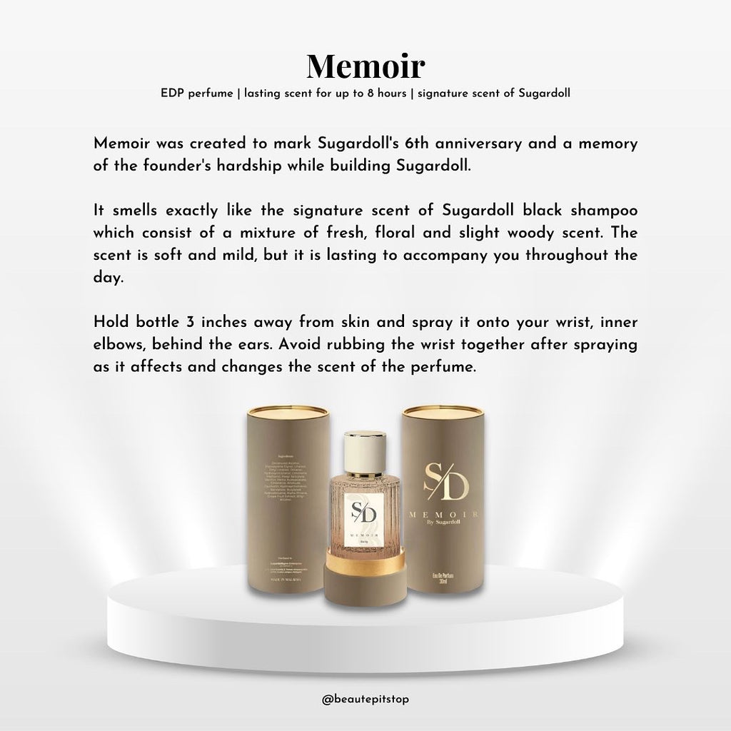 Sugardoll Memoir EDP Perfume 30ml