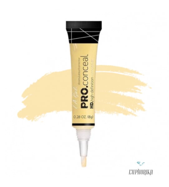 La Girl Hd Pro Conceal Light Yellow Corrector Face