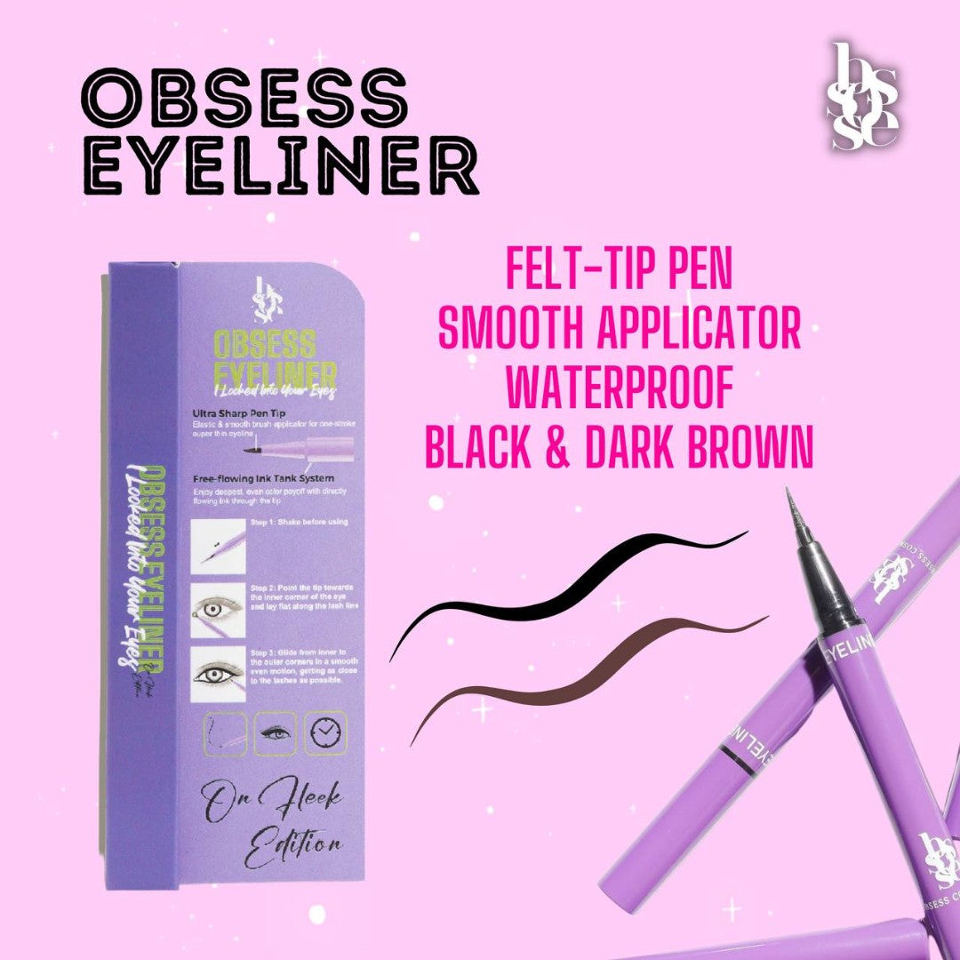 Obsess Cosmetics Black Eyeliner